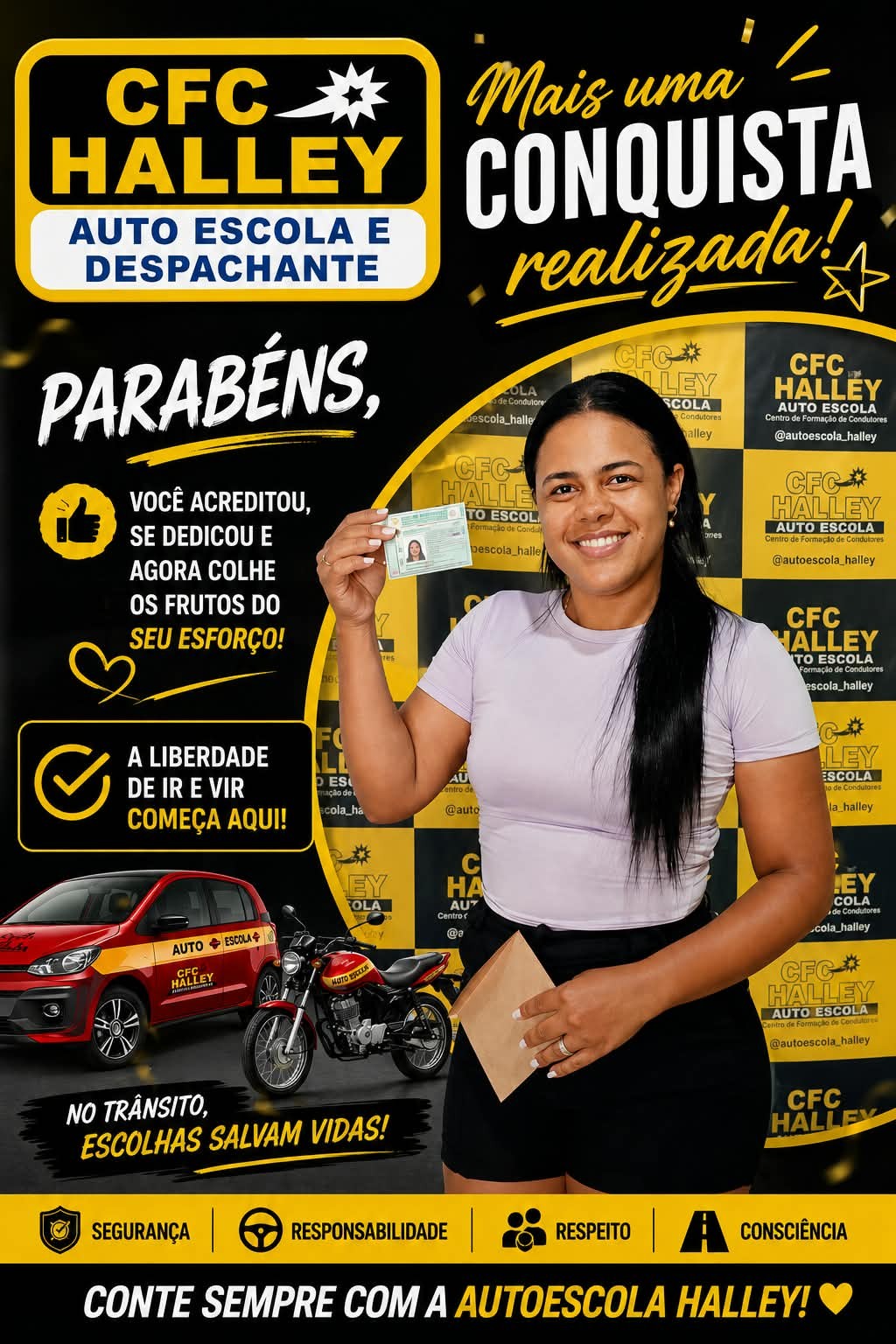 Mais uma conquista realizada!